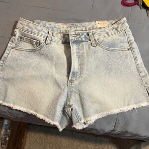 No Boundaries Light Blue Jean Shorts